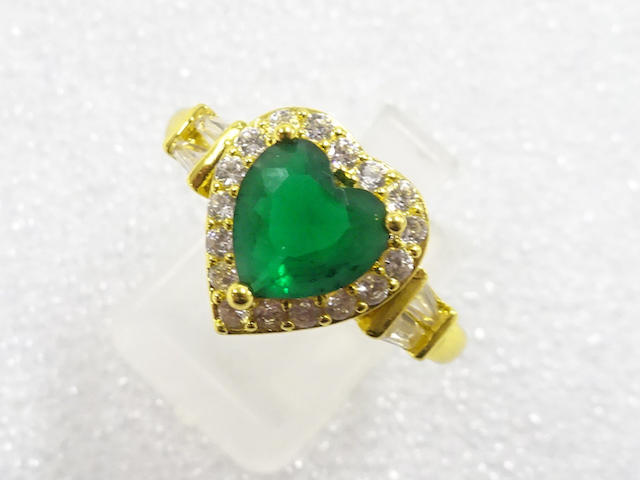 色石　指輪(21号)